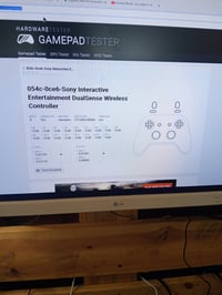 Sony PlayStation DualSense vezeték nélküli — hibás, részben működik: töltőkábel nélkül, driftelő joystick (állapot: lásd a 2. képet) 4