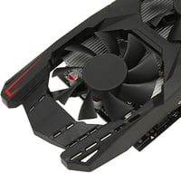 ASHATA GTX1050Ti 4GB DDR5 128Bit Gamer Videokártya Kettős Ventilátorral - PC Számítógéphez VGA/DVI/HDMI Csatlakozással 7