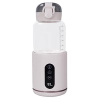 Hoapin hordozható cumisüveg-melegítő, 5200 mAh akkumulátor, 37-55°C, 300ml, fehér 1