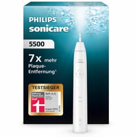 Philips Sonicare 5500 HX7110/01 elektromos fogkefe fehér, hanghullámos, nyomásérzékelővel — kefefej hiányzik (állapot: lásd a 2. képet) 1