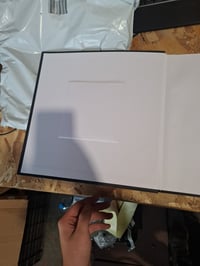 Hama Jumbo fotóalbum 30x30 cm, 100 fehér oldal, 400 fotóhoz, öntapadós, fekete - kozmetikai sérülés (állapot: lásd a 2. képet) 4