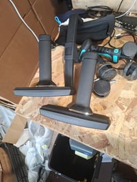 hjh OFFICE Porto MAX HIGH ergonomikus irodai forgószék szövet/háló fekete — hibás gázrugó és hiányzó csavarok (állapot: lásd a 2. képet) 2