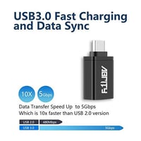 USB-C - USB 3.0 adapter MacBook, Pixel és Surface készülékekhez, OTG funkcióval 4