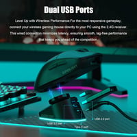 Logitech és Razer egér vezeték nélküli töltőállomás - Kompatibilis G Pro X, G903, G703, G502, DeathAdder V2 Pro 8