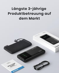 INIU 27000mAh 140W Erős Powerbank MacBook, iPhone, Samsung Kompatibilis 7