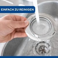 Rietlow Rozsdamentes Acél Lefolyószűrő Szett 2db - Univerzális Mosogatószűrő Polírozott Kivitelben - Hajfogó Zuhanyzóba - Könnyen Tisztíthat 5