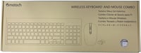 Cimetech vezeték nélküli spanyol billentyűzet és egér szett, ultravékony, csendes, PC/laptop kompatibilis - szürke 8