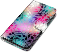 Samsung Galaxy A12 / M12 Flip Bőrtok Kártyatartóval és Állvánnyal 3