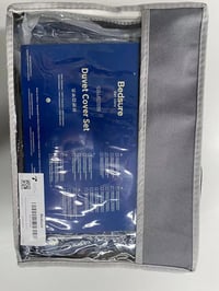 BEDSURE Kék Plüss Téli Ágynemű 200x200 - Meleg Waffle Mintás Huzat Cipzárral, 2 Párnahuzattal 8