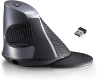 DeLUX M618G GX ergonomikus vezeték nélküli függőleges egér, csuklótámasszal, karpális alagút szindrómára 1