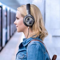 Nylon fonott AUX kábel 1m - Hi-Fi minőségű 3,5mm-es sztereó audio adapter 6