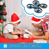 TEEROK T20 Mini Drón Gyerekeknek - RC Quadrocopter 3 Akkumulátorral, Magasságtartással, Fejnélküli Móddal, 3D Flip Funkcióval - Távirányítós 8