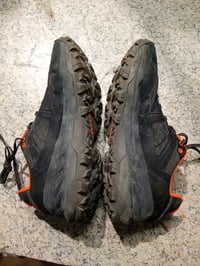 Mammut Sertig II Low GTX férfi túracipő, fekete-élénk narancs, 43 1/3-as méret (EU), vízálló Gore-Tex trekking hiking cipő, használt 2