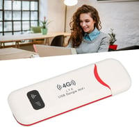 KIMISS 4G autós WiFi router, hordozható, 10 felhasználós, gyors, biztonságos, fehér 5