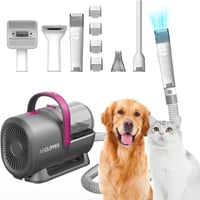 PETKIT 5 az 1-ben profi kutyanyíró gép beépített porszívóval, 1,5L-es tartállyal 1