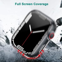 Apple Watch Series 7 képernyővédő fólia - 45mm, HD átlátszó, 3 darabos szett 4