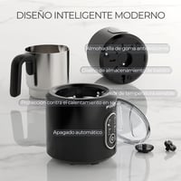 FIMEI 4 az 1-ben elektromos tejhabosító, forró és hideg italokhoz, 250/350 ml 5