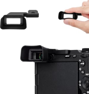 KIWIFOTOS uvećano sjenilo za okular kompatibilno s fotoaparatima Sony A7CII i A7CR
