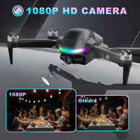 Tolatoyus TL12 Kezdő Drón 1080p HD Kamerával, WiFi FPV Élő Képátvitellel, Kefenélküli Motorral, LED Világítással, 3 Sebességfokozattal 3