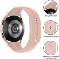 Samsung Galaxy Watch 5/4 Vízálló Szilikon Sportszíj - Légáteresztő 2