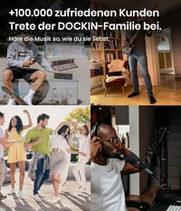 DOCKIN MA100 Mikrofon Kar - 84 cm Állítható Acél Mikrofonállvány Kábelelvezetéssel, Røde/Razer Kompatibilis, Asztali Rögzítővel, Podcast/Str 7