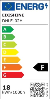 EDISHINE Fa Állólámpa, 18W LED Dimmelhető Saroklámpa, 3000K Meleg Fehér Fény, 800lm, Vintage Dizájn Lábkapcsolóval, Nappali, Hálószoba, Irod 10