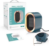 Tiptop Home Kerámia Hősugárzó 1200W - Gyors Fűtés, 2 Fokozat, Dönthető Védelem, Csendes Működés, Irodába, Hálószobába, Fürdőszobába, Fehér 7
