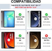 JADEMALL Samsung Galaxy Tab S9 FE 10.9"/S9 11" Rózsaszín Háttérvilágítású AZERTY Bluetooth Billentyűzetes Tok - Leválasztható, Mágneses, TPU 2