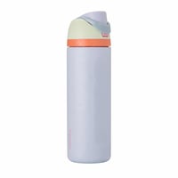 Owala FreeSip izolirana boca od nehrđajućeg čelika 710 ml u boji Beach House - bez slamke, manja (stanje: vidi 2. sliku) 1