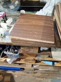 Selsey Wisconsin TV ormarić u boji oraha, 150x30x30 cm, viseća zidna TV komoda s kliznim vratima na pritisak — nedostaju troja vrata (stanje: vidi 2. sliku) 3