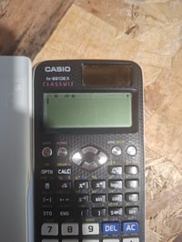 Casio FX-991DE X ClassWiz tudományos számológép természetes kijelzővel, fekete, 16,6 x 7,7 cm, használt 5