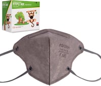 FFP2 S-es Szürke Mini Maszk 20db - Higiénikus Csomagolás 1