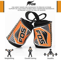 FDS Csuklótámasz Edzéshez - 2 db Unisex Erőemelő Bandázs 18" (45 cm) 2