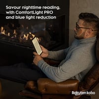 Kobo Sage E-könyv Olvasó - 8" HD Érintőkijelző, Vízálló, 32GB, Állítható Fényerő, Kék Fény Szűrő, Bluetooth, WiFi, E Ink Carta Technológia 7
