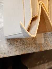 Hejo Filc Táskaszervező Beige M-es Méret Több Zsebes Kézitáska Rendszerező Nőknek — hiányzó és szakadt pánt (állapot: lásd a 2. képet) 2