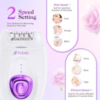 Philips 2 az 1-ben női epilátor és borotva LED fénnyel, arcra és lábra 3