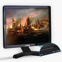 JaiHo 19" IPS Monitor Beépített Hangszórókkal - HD 1280x1024 Felbontás, HDMI Csatlakozás, PC/TV/CCTV/Raspberry Pi Kompatibilis, Távirányítóval 6