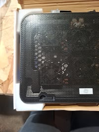 Chladiaca podložka pod notebook NK pre 12-17 palcové notebooky, 6 tichých ventilátorov, 5 — Nie všetky ventilátory sa točia (stav: pozri 2. obrázok) 3