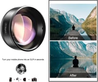 Apexel 2X Telefotó Portréobjektív Okostelefonokhoz - iPhone, Samsung, Huawei 3
