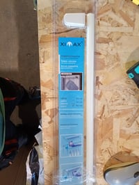XIMAX Törölközőtartó Kompakt Radiátorokhoz 540/740/940 mm Fehér vagy — hiányzó műanyag kampók és fogató аусура (állapot: lásd a 2. képet) 3