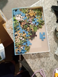 Puzzle Ravensburger VIO a Leopard 100 dielikov XXL pre deti od 6 rokov - 13345 Skladačka (Použité) 3