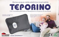 Elettrocasa újratölthető elektromos melegvíz palack táskával - felújított 1