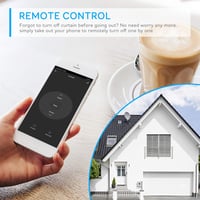 ETERSKY WiFi Redőnyvezérlő 4db - Alexa/Google Kompatibilis, Érintőképernyős 3