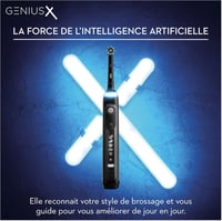 Oral-B Genius X Luxe elektromos fogkefe, 20000 fordulat, éjfekete 3