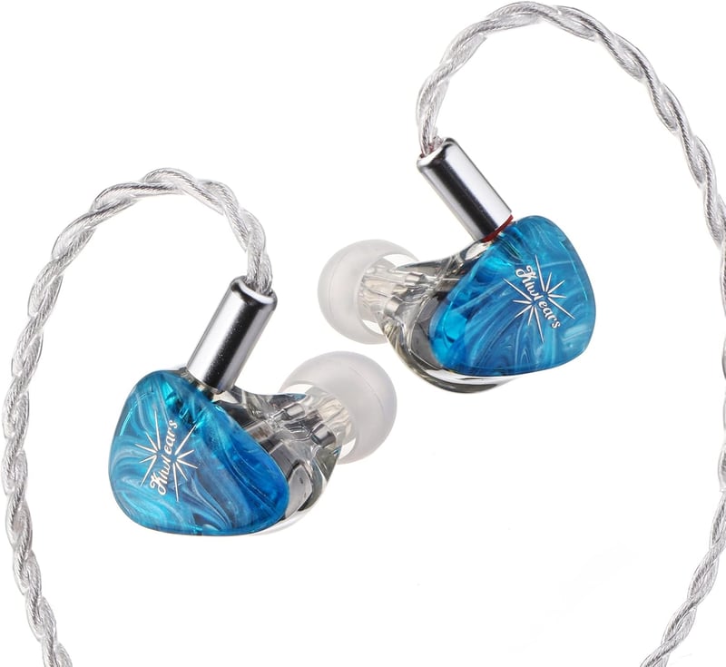 Kiwi Ears Orchestra Lite Kék 8BA Fülmonitor IEM Leválasztható OFC Kábellel