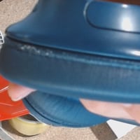 Sony WH-CH720N Bluetooth slušalice s tehnologijom uklanjanja buke, plave — rabljene, istrošeni jastučići za uši — na jastučićima su vidljivi tragovi korištenja (stanje: vidi 2. sliku) 2