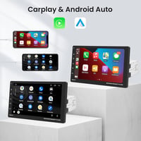 Carplay Autórádió 1 DIN 9" Kivehető Képernyővel - Android/iOS Tükrözés, Bluetooth Kihangosító, FM, USB, Kormányvezérlés, Tolatókamera 2