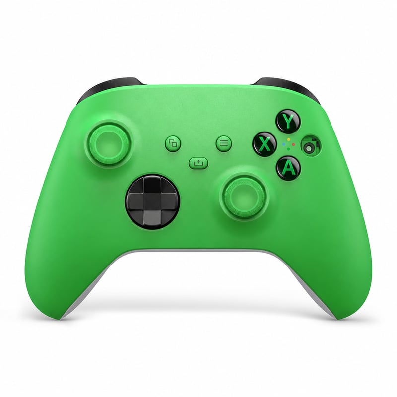 Bezdrôtový ovládač Microsoft Xbox, farba Velocity Green, pre Xbox One/Series X|S/Windows/Android/iOS (stav: pozri 2. obrázok)