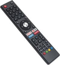 ALLIMITY Hangvezérlésű Távirányító Changhong TV-hez - Kompatibilis ODL és OTV Modellekkel - Fekete Ergonomikus Csere Távirányító 10m Hatótáv 1