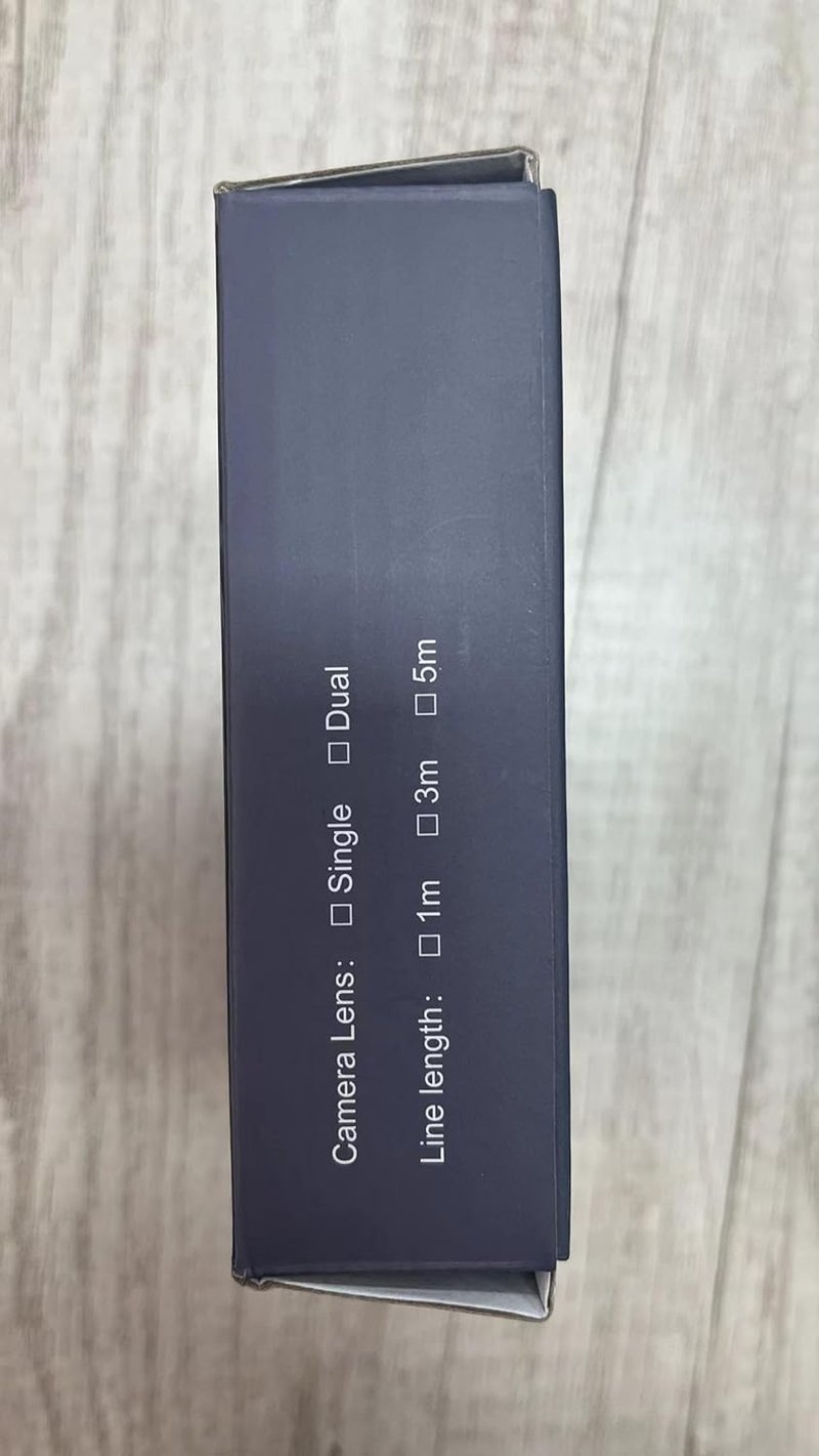 Qimic 1080P HD Endoszkóp Kamera - Dupla Lencsés, IP67 Vízálló, Android/iPhone Kompatibilis, 5m